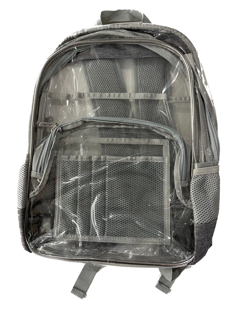 EmbraceCase Transparent Back Pack Tech Smart USA